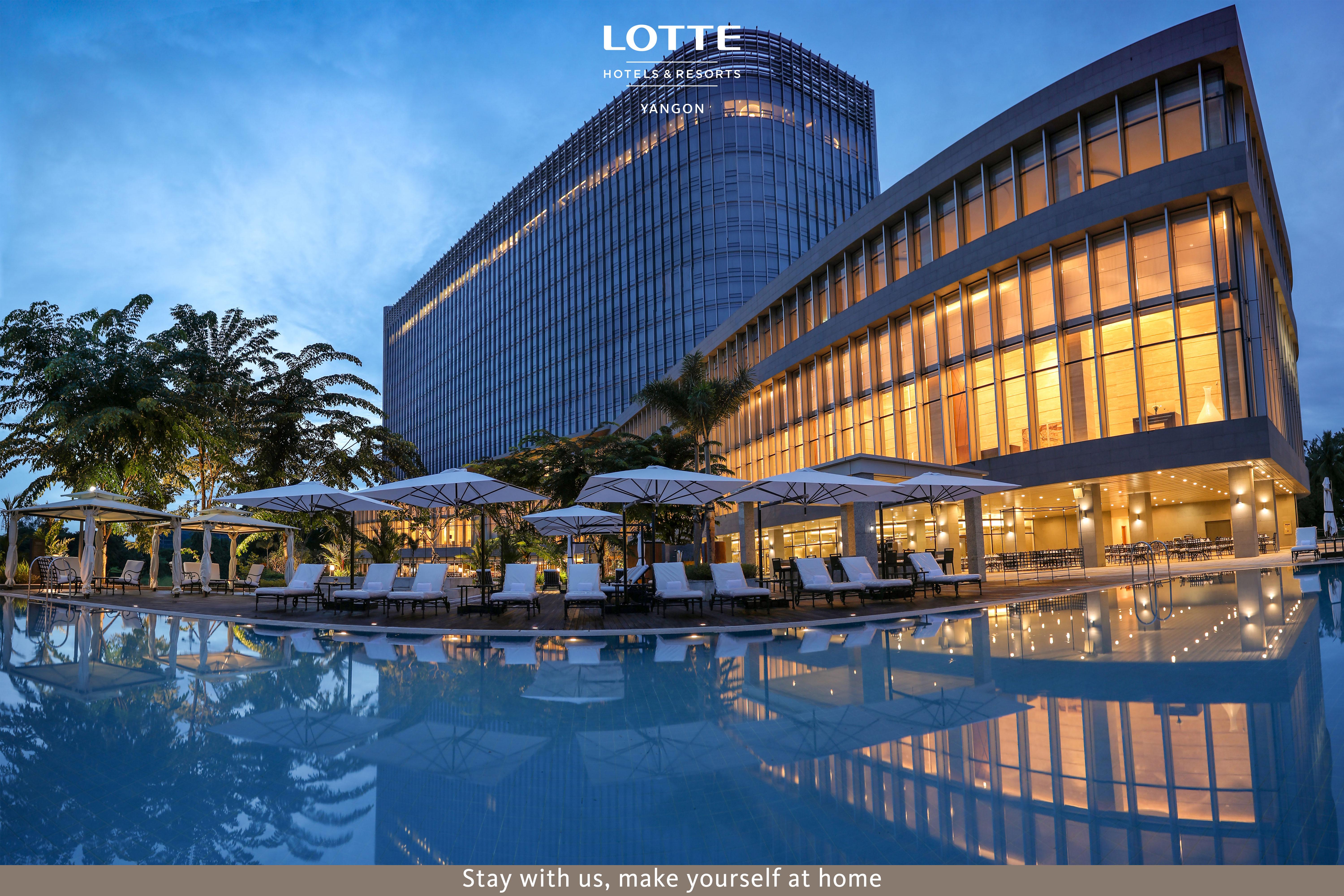 Lotte Hotel יאנגון מראה חיצוני תמונה